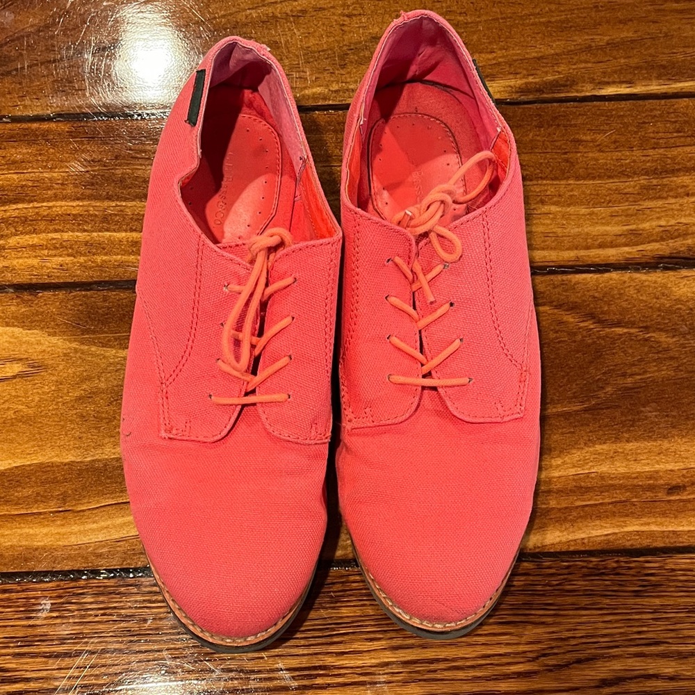 Women's G.H. Bass & Co. Pink Lace-Up Shoes